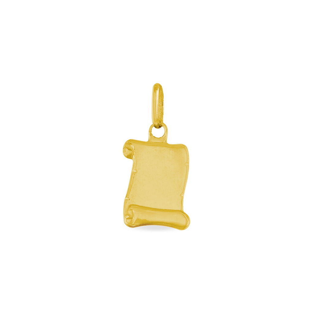 Pendentif Lamie Zodiaque Parchemin Or Jaune - Pendentifs Zodiaque Famille | Histoire d’Or