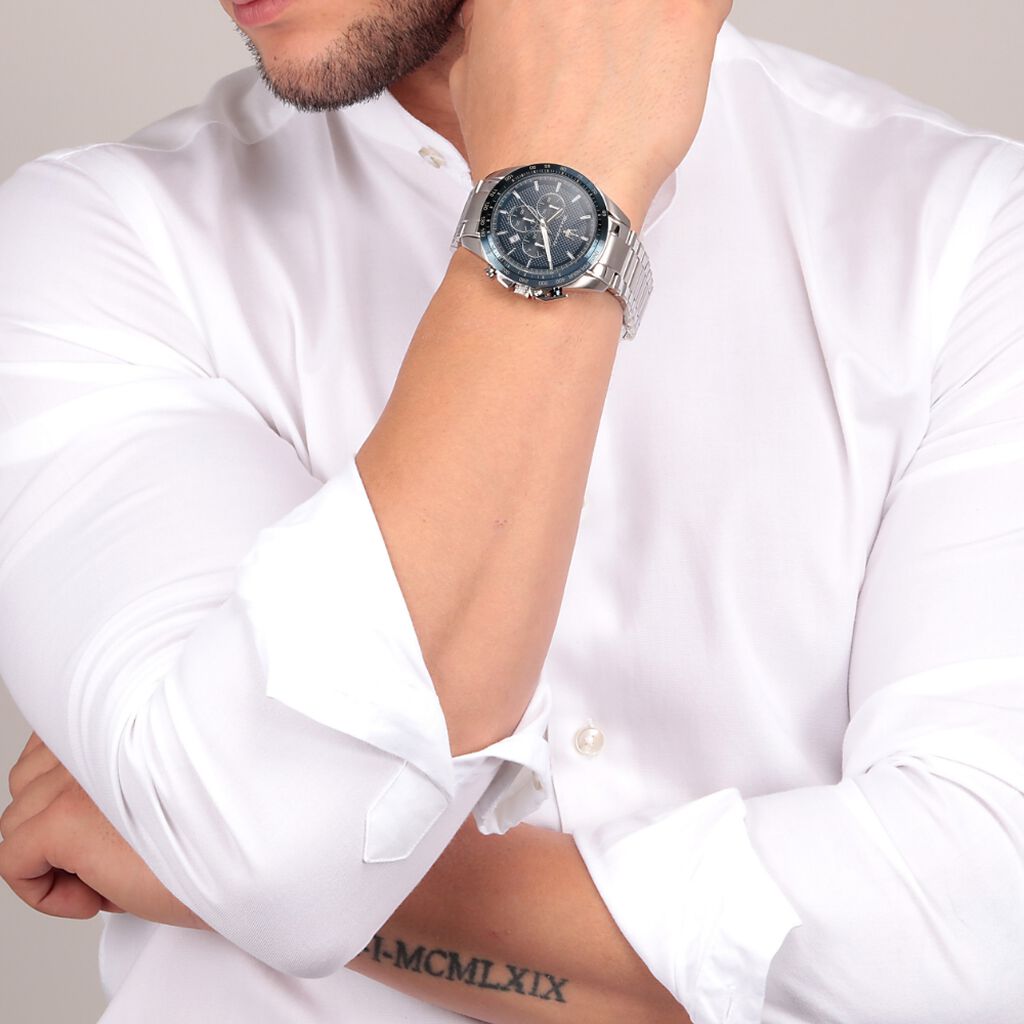 Montre Maserati Traguardo Bleu - Montres Homme | Histoire d’Or