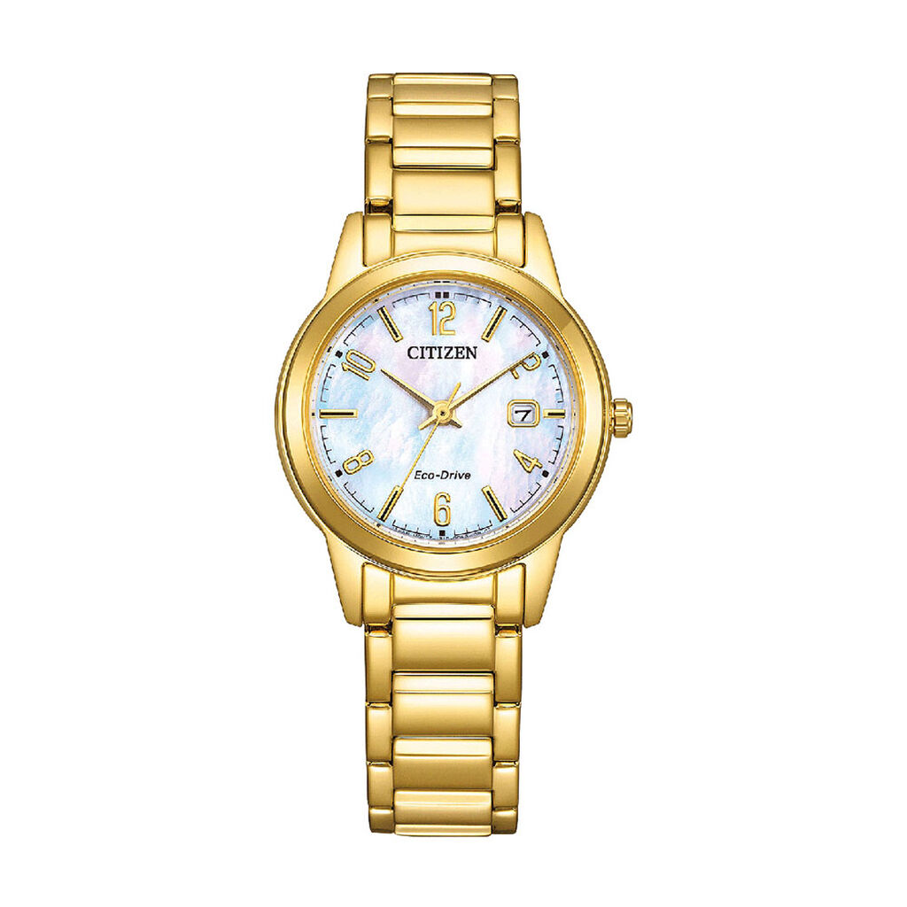Montre Citizen Platform Femme Nacre Blanche - Montres Femme | Histoire d’Or