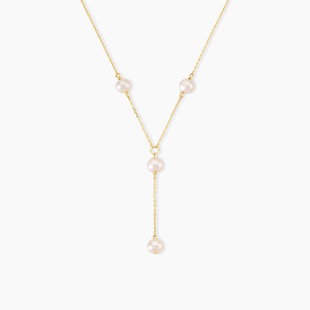Collier Persis Or Jaune Perle De Culture - Colliers Femme | Histoire d&rsquo;Or