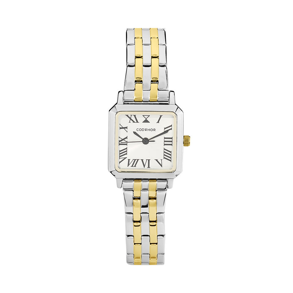 Montre Codhor Carmelle Blanc - Montres Femme | Histoire d&rsquo;Or
