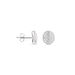 Boucles D'oreilles Puces Fidjy Argent Blanc Oxyde De Zirconium - Boucles d'oreilles fantaisie Femme | Histoire d’Or