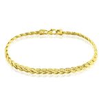 Bracelet Jayna Maille Palmier Or Jaune - Bracelets cha&icirc;ne Femme | Histoire d&rsquo;Or