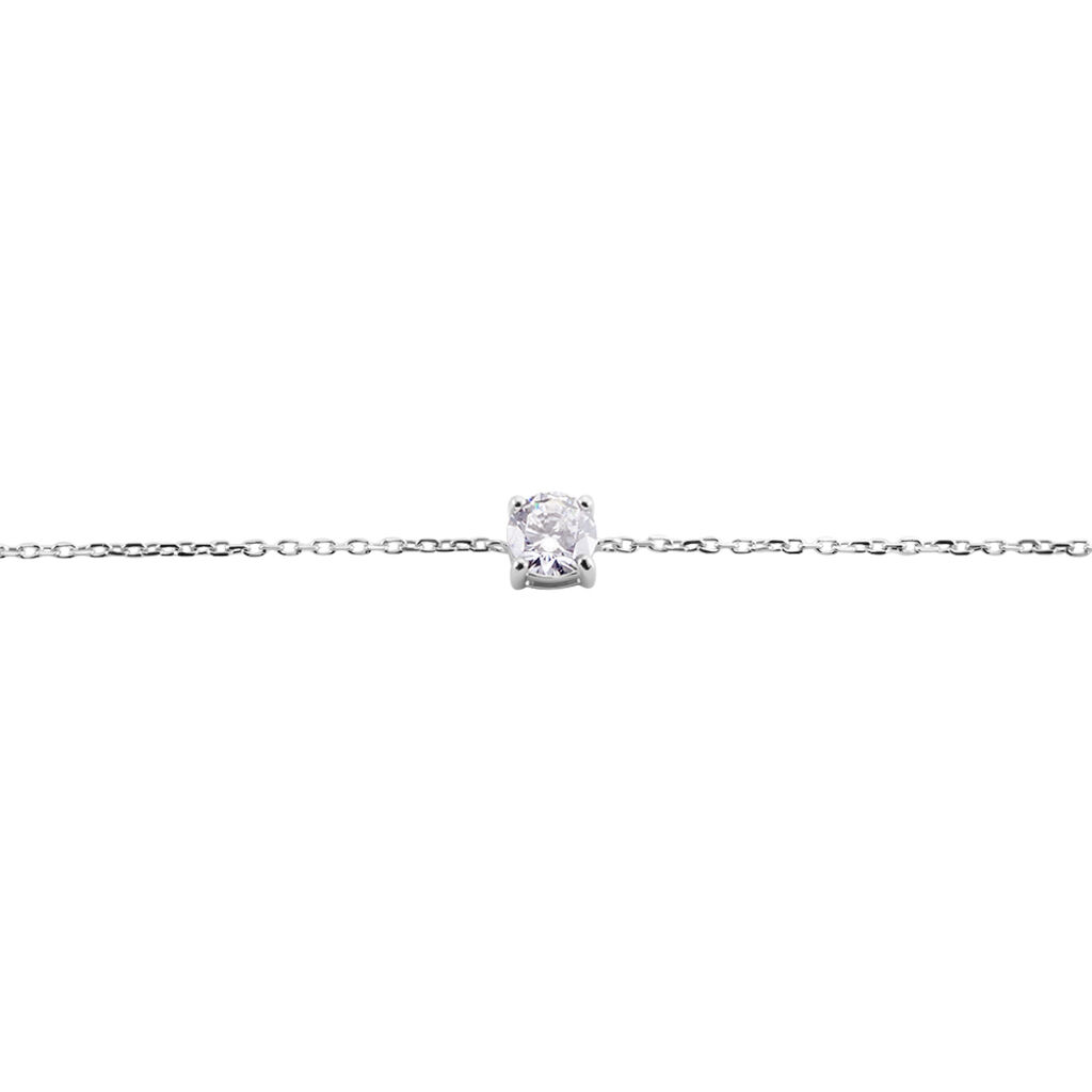 Bracelet Argent Blanc Lylwenn Oxyde De Zirconium - Bracelets Femme | Histoire d’Or