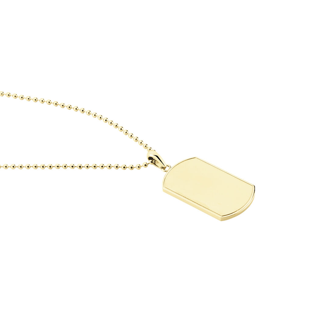 Collier Acier Doré Lorant - Colliers fantaisie Homme | Histoire d’Or