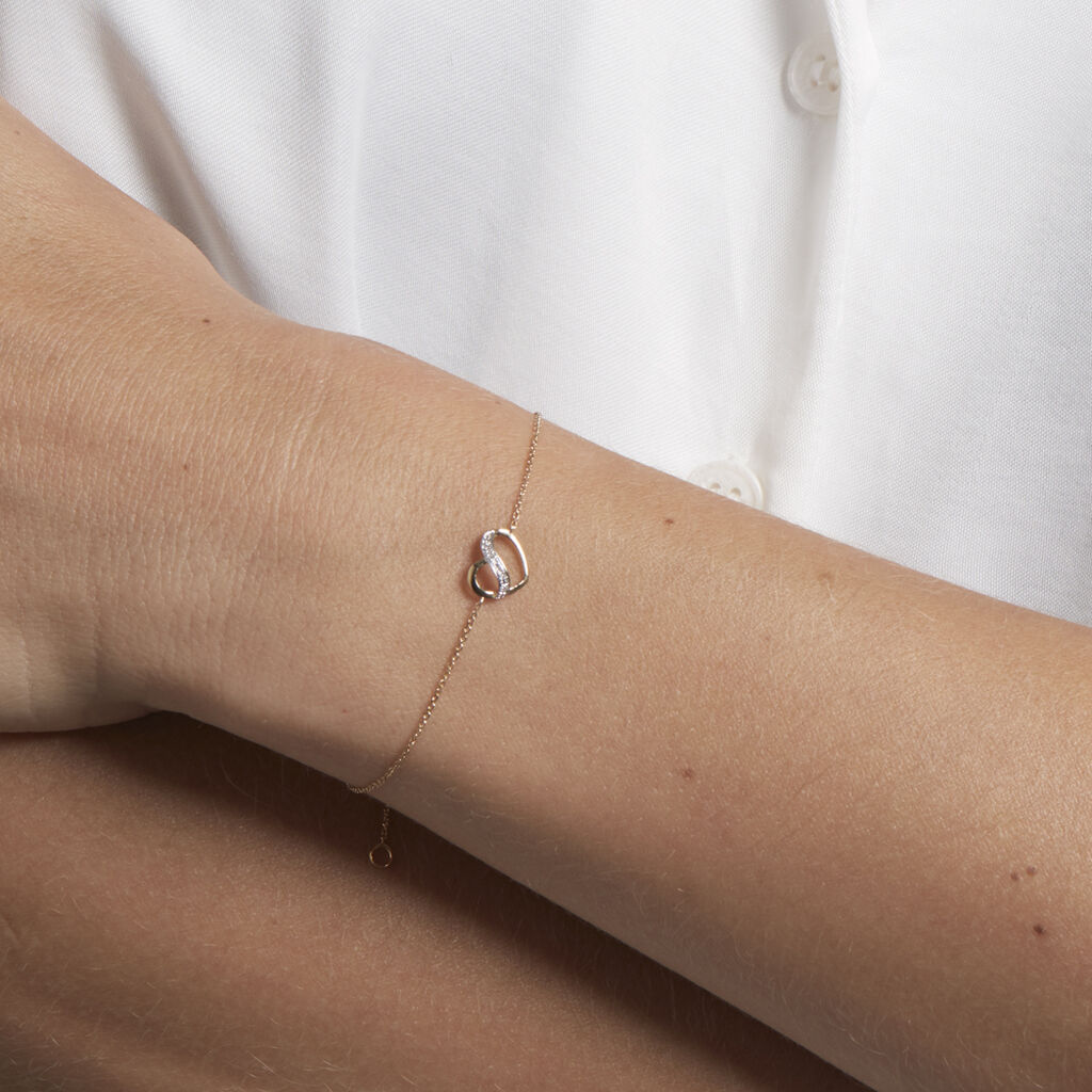 Bracelet Or Jaune Juliane Diamants - Bracelets Femme | Histoire d’Or