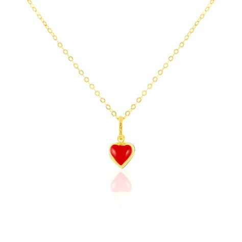 Collier Coralie Coeur Or Jaune - Colliers Enfant | Histoire d’Or