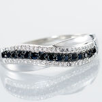 Bague Calliste Or Blanc Diamant - Bagues avec pierre Femme | Histoire d&rsquo;Or