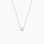 Collier Collection Aphrodite Or Blanc Diamant Synthetique - Colliers Femme | Histoire d&rsquo;Or