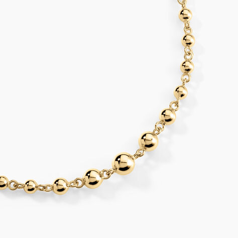 Collier Diona Diona Maille Boule Or Jaune - Chaines Femme | Histoire d’Or