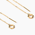 Boucles D'oreilles Pendantes Eclats Solaires Or Jaune - Boucles d'oreilles pendantes Femme | Histoire d&rsquo;Or