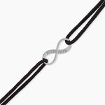 Bracelet Kwesi Argent Blanc - Bracelets Coulissants Homme | Histoire d&rsquo;Or
