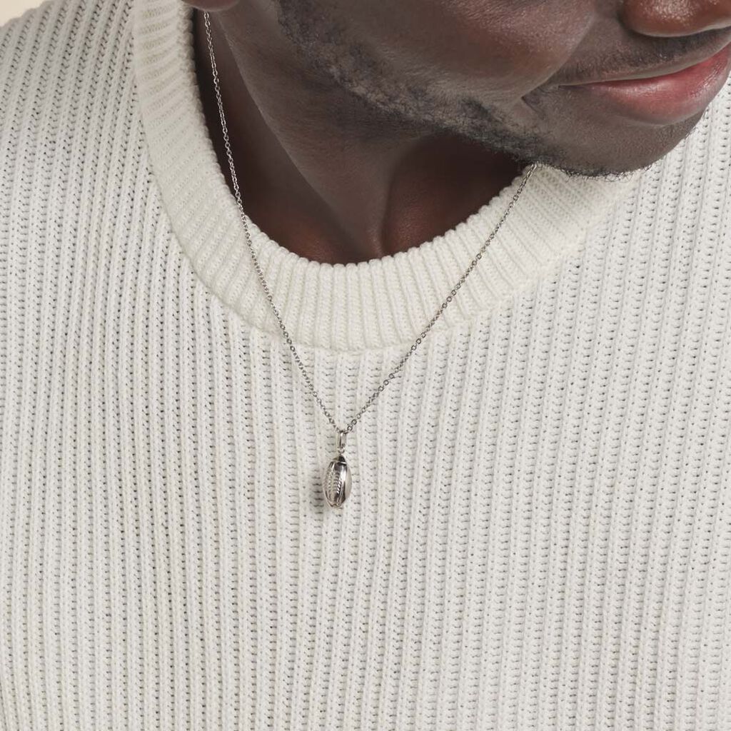 Pendentif Ruveyda Argent Blanc - Pendentifs Homme | Histoire d’Or