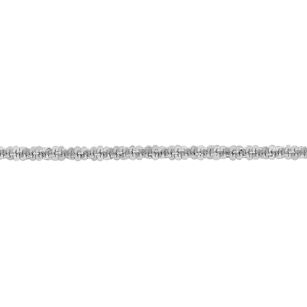 Bracelet Helaine Argent Blanc - Bracelets chaîne Femme | Histoire d’Or