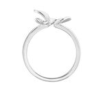 Bague Narcisse Dream Argent Blanc - Bagues fantaisie Femme | Histoire d&rsquo;Or