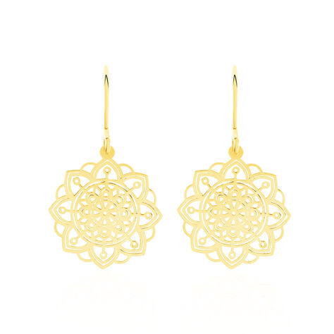 Boucles D'oreilles Pendantes Jovita Or Jaune - Boucles d'oreilles pendantes Femme | Histoire d’Or