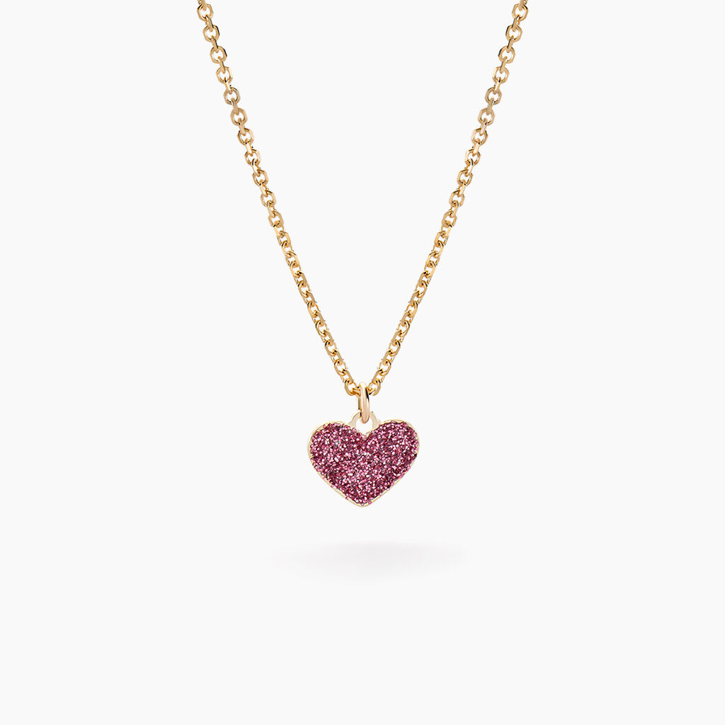 Collier Cerine Coeur Or Jaune - Colliers Enfant | Histoire d&rsquo;Or