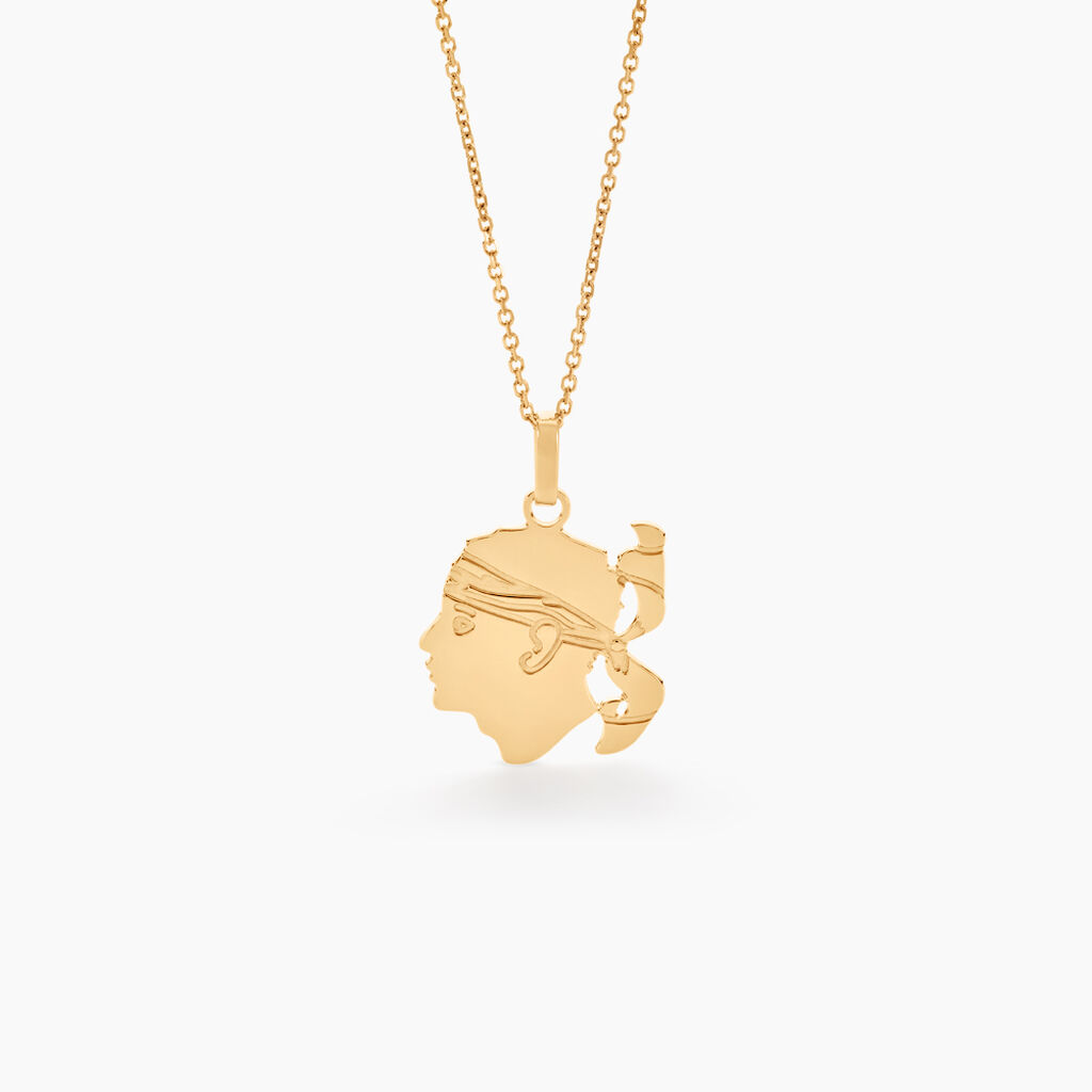 Pendentif Pietronella Or Jaune - Pendentifs Bapt&ecirc;me Famille | Histoire d&rsquo;Or