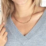 Collier William Plaqu&eacute; Or Jaune - Chaines Femme | Histoire d&rsquo;Or