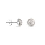 Boucles D'oreilles Puces Perta Argent Blanc Oxyde De Zirconium - Boucles d'oreilles fantaisie Femme | Histoire d&rsquo;Or