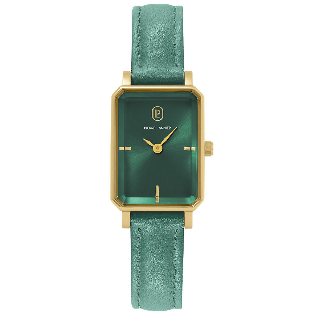 Montre Pierre Lannier Ariane Vert - F&ecirc;te des m&egrave;res Femme | Histoire d&rsquo;Or