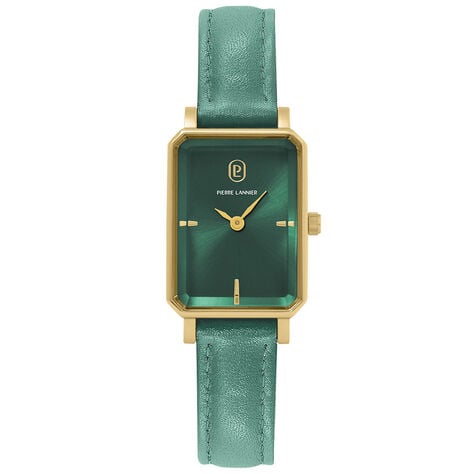 Montre Pierre Lannier Ariane Vert - Montres Femme | Histoire d&rsquo;Or