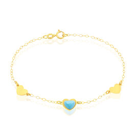 Bracelet Or Jaune - Bracelets Coeur Femme | Histoire d’Or