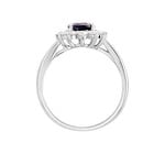 Bague Vladimir Or Jaune Saphir - Bagues solitaires Femme | Histoire d&rsquo;Or