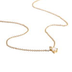 Collier Jenefer Or Jaune Diamant - Colliers Femme | Histoire d&rsquo;Or