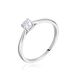 Bague Solitaire Or Blanc Aphrodite Diamant - Bagues solitaires Femme | Histoire d’Or