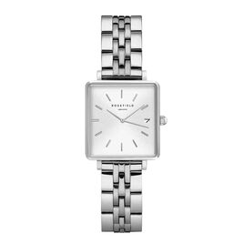Montre Rosefield The Mini Boxy Blanc - Montres Femme | Histoire d’Or