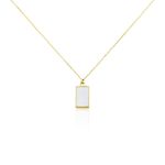 Collier Hallie Or Jaune Nacre - Colliers Femme | Histoire d&rsquo;Or