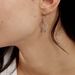 Boucles D'oreilles Pendantes Melaine Argent Blanc - Boucles d'oreilles fantaisie Femme | Histoire d’Or