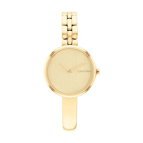 Montre Calvin Klein Bangled Doré - Montres Femme | Histoire d’Or