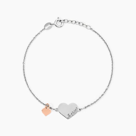 Bracelet Iella Argent Bicolore - Bracelets Femme | Histoire d&rsquo;Or