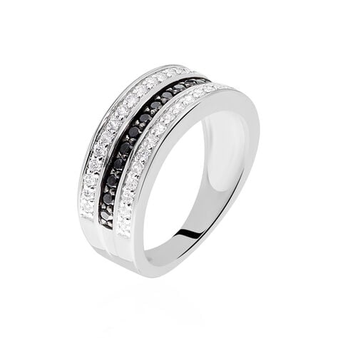 Bague Kelyan Argent Blanc Oxyde De Zirconium - Bagues avec pierre Femme | Histoire d’Or
