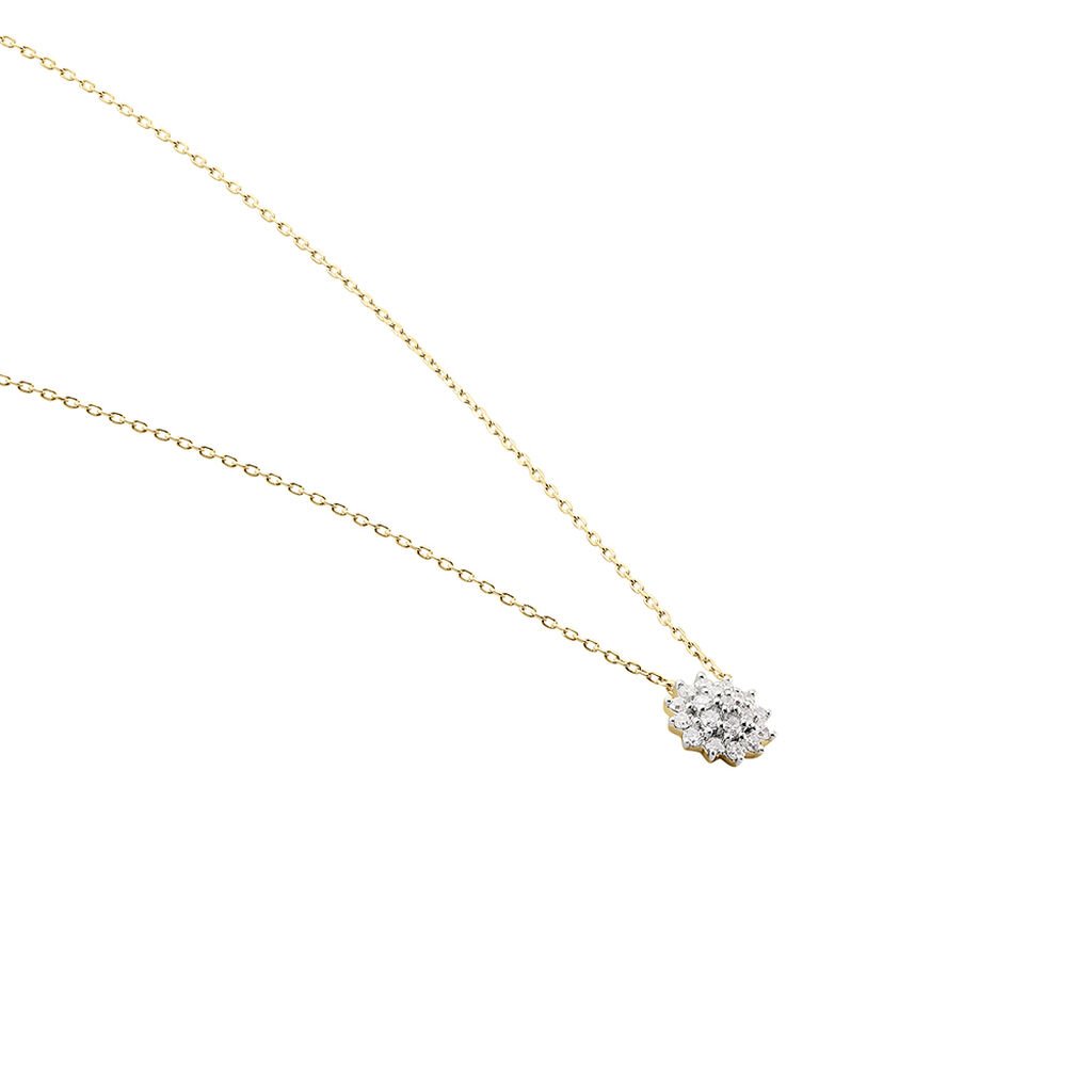 Collier Caliopee Or Jaune Diamant - Colliers Femme | Histoire d’Or