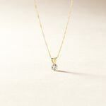 Pendentif Mabila Or Jaune Oxyde De Zirconium - Pendentifs Femme | Histoire d&rsquo;Or