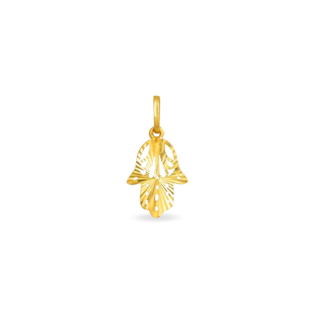 Pendentif Fatima Or Jaune - Pendentifs Femme | Histoire d’Or