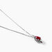 Collier Angelika Or Blanc Rubis Et Diamant - Colliers Femme | Histoire d’Or