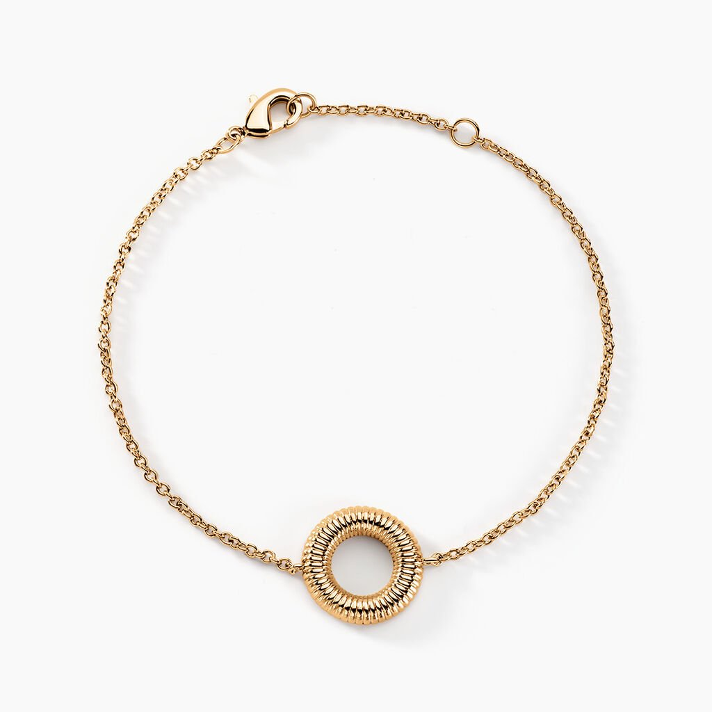 Bracelet Dune Plaqu&eacute; Or Dor&eacute; - Bracelets Femme | Histoire d&rsquo;Or