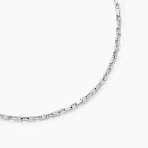 Chaine Donte Argent Blanc - Chaines Homme | Histoire d’Or