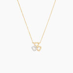 Collier Or Jaune Helisende Diamants - F&ecirc;te des m&egrave;res Femme | Histoire d&rsquo;Or