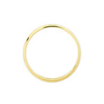 Alliance Givree Ruban Plat Or Bicolore - Alliances Unisex | Histoire d&rsquo;Or