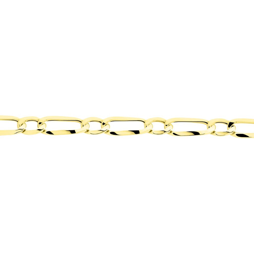 Bracelet Ophelio Maille Alternee 1/1 Or Jaune - Bracelets chaîne Homme | Histoire d’Or