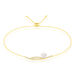 Bracelet Tesnimae Or Jaune Oxyde De Zirconium Et Perle De Culture - Bracelets Femme | Histoire d’Or