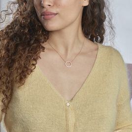 Collier Alysone Argent Rose Oxyde De Zirconium - Colliers fantaisie Femme | Histoire d’Or