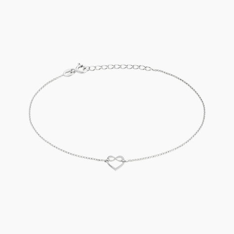 Bracelet Ysalis Argent Blanc - Bracelets Femme | Histoire d’Or