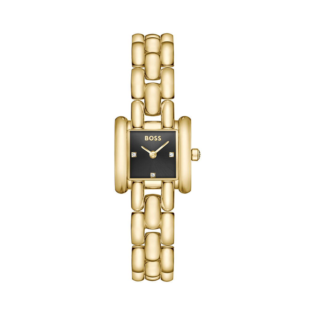 Montre Hugo Boss Violet Noir - Montres Femme | Histoire d&rsquo;Or