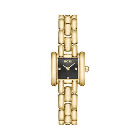 Montre Hugo Boss Violet Noir - Montres Femme | Histoire d&rsquo;Or